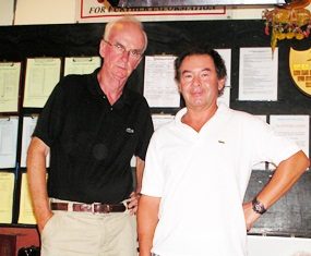 Pattaya Country Club winners: Jerry McCarthy and Rudiger Schafer.